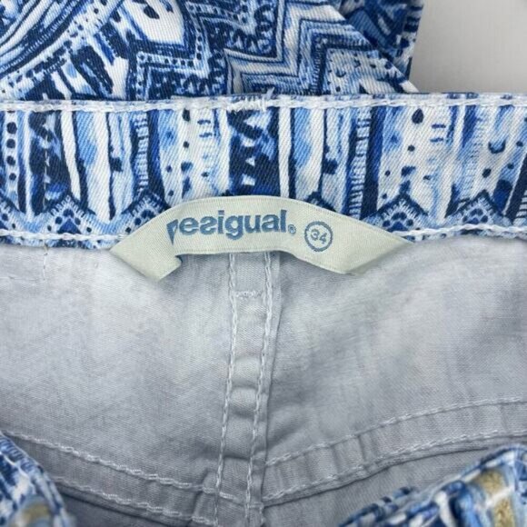 NWT DESIGUAL High Waisted Skinny Jean Sz 2 - Picture 8 of 10
